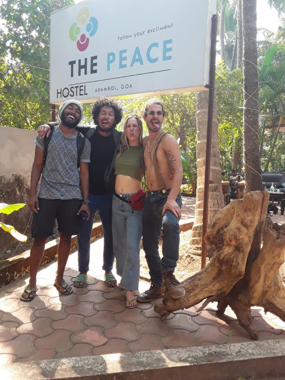 The Peace Hostel - Arambol, Goa Экстерьер фото